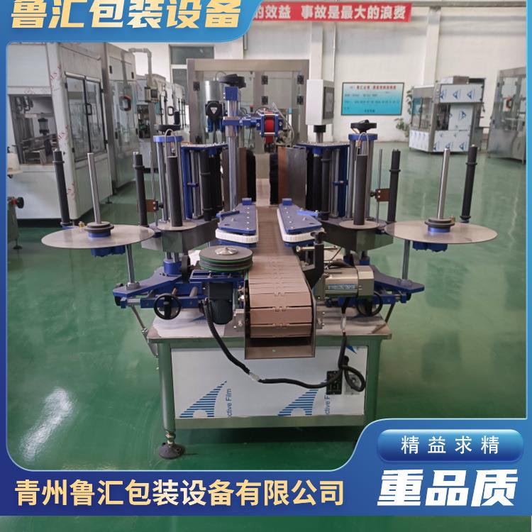 全自动贴标机实时贴标签设备红酒玻璃瓶贴标机致电咨询 - 图0