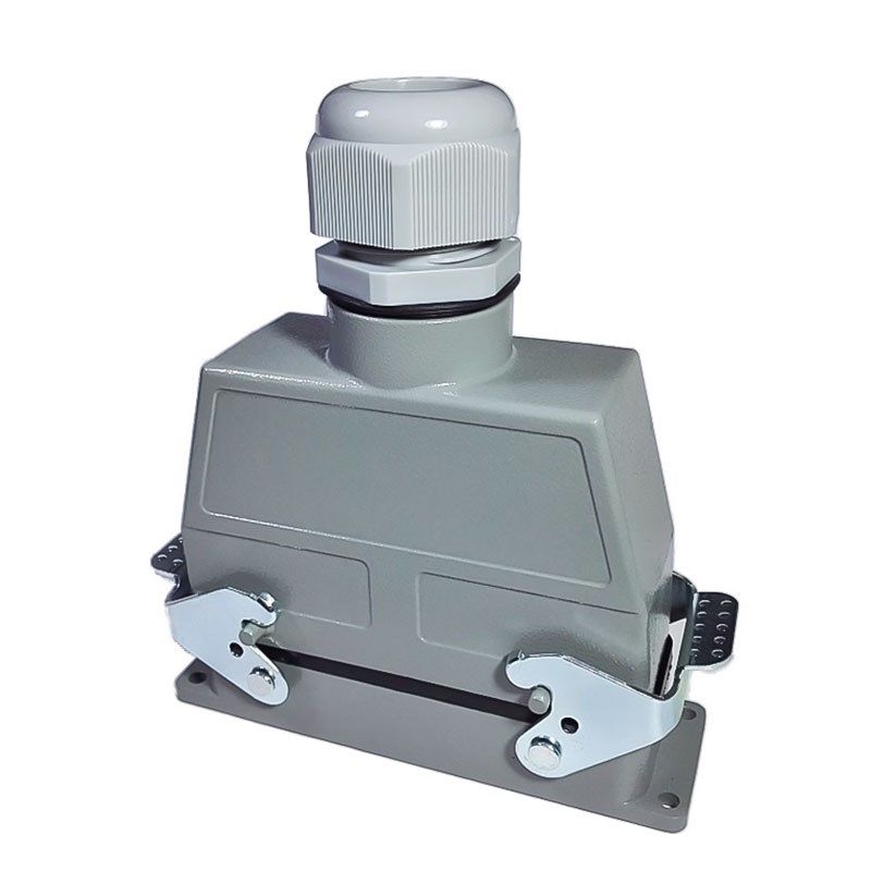 矩形插重载连接器HD-046芯16A冷压针航空插头热流道接插件弯头优,淘宝优惠券,粉丝福利购,淘宝优惠卷