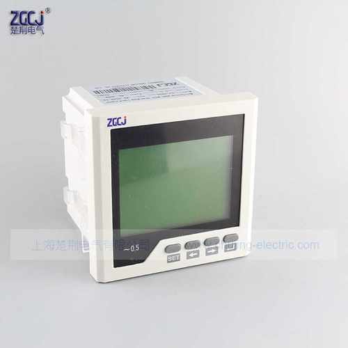 中文 英文版功率表CJ-3D3Y LCD液晶显示电表 三相液晶多功能表 - 图0