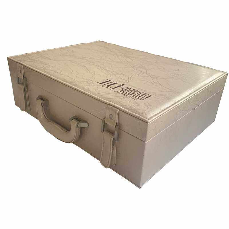 新款高档包装礼盒 PU皮质绣花家纺棉被礼品盒 蚕丝包装盒可印LOGO,淘宝优惠券,粉丝福利购,淘宝优惠卷