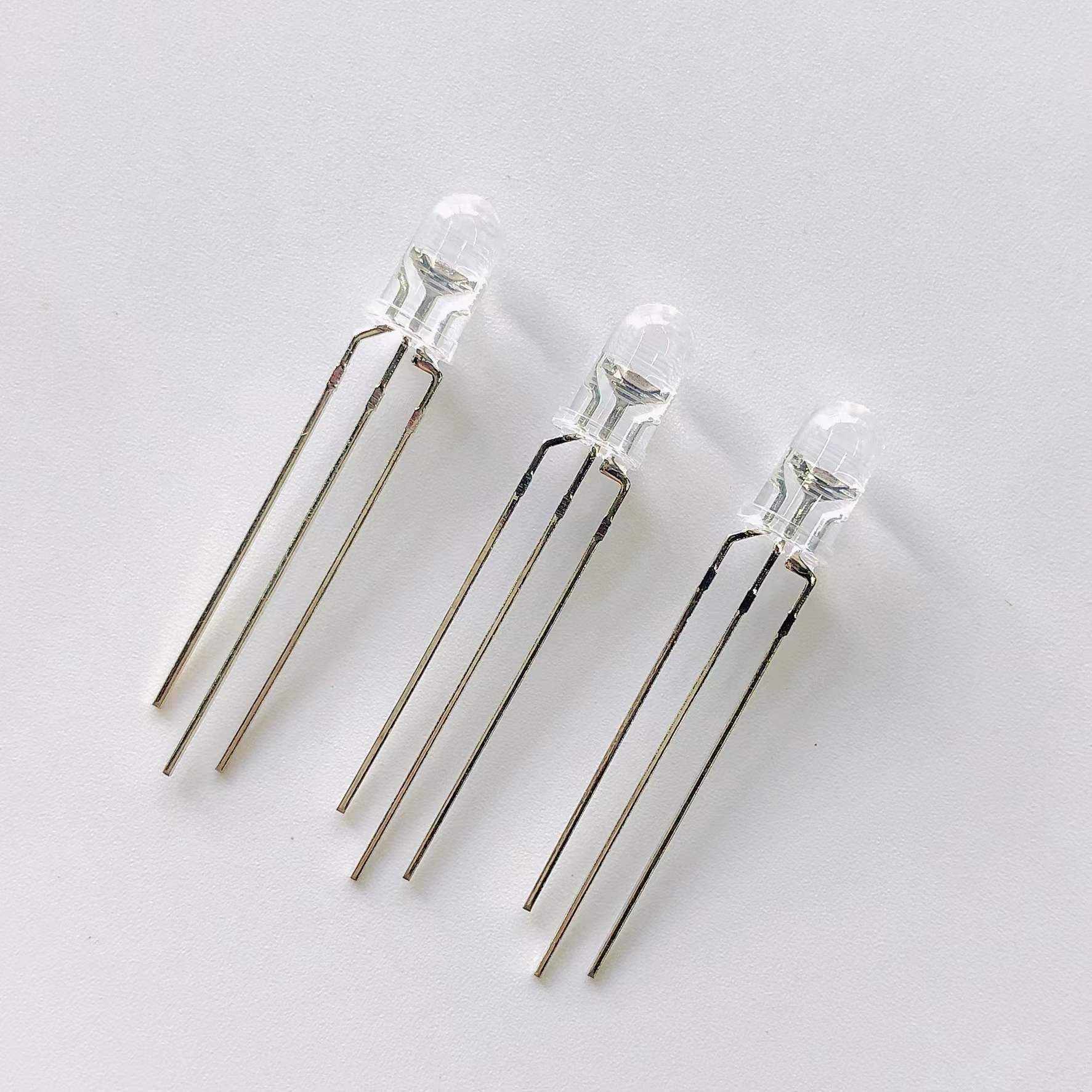 红绿黄三色led灯全彩RGB高亮共阴共阳直插LED灯珠5MM自动RGB慢闪,淘宝优惠券,粉丝福利购,淘宝优惠卷