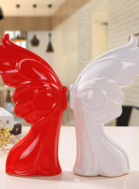 陶瓷家居客厅创意摆件现r代简约房间电视酒柜桌面新中式工艺装饰