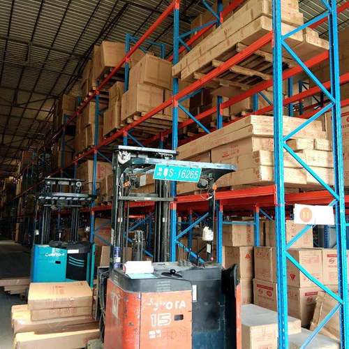 工厂直销横梁式物流重型仓库仓储货架加厚工厂库房高位立体存储架 - 图1