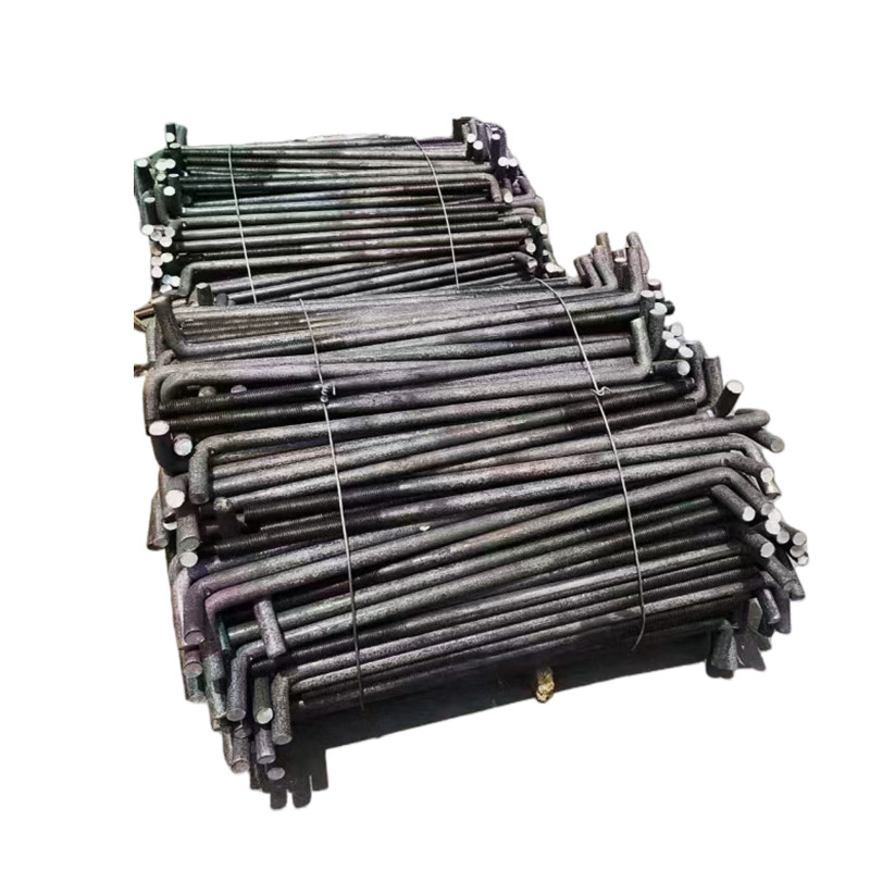 7字地脚螺栓L型地角螺丝预埋件螺杆M12M14M16M18M20M24M27M30M36 - 图3