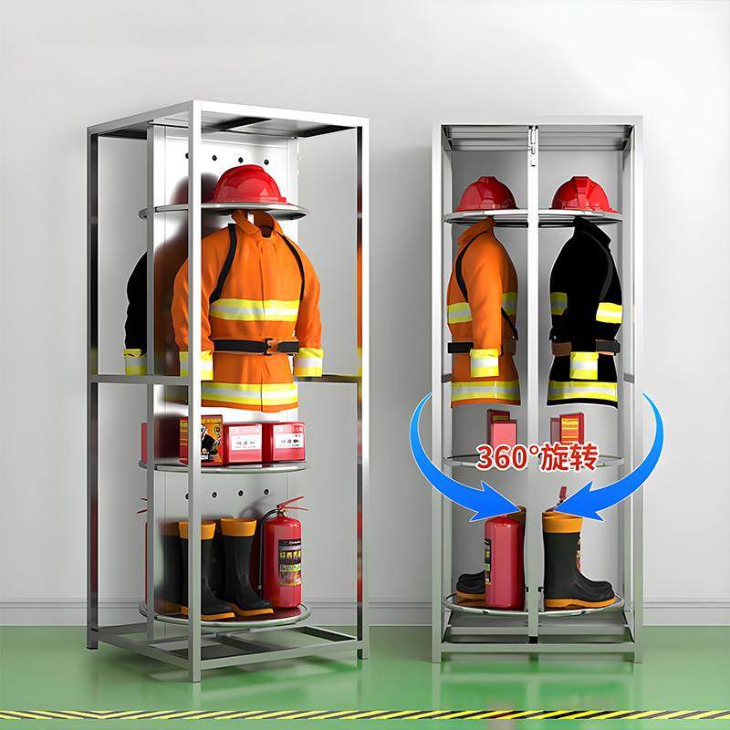 304不锈钢消防战斗服架防火服衣架旋转电动消防队救援矿工衣帽架,淘宝优惠券,粉丝福利购,淘宝优惠卷