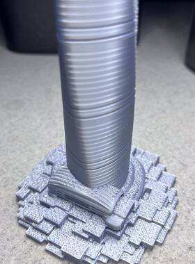 上海中心大厦模型现代简约上海定制礼品旅游纪念品建筑工艺礼品摆