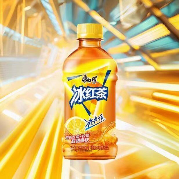 康师傅冰红茶330ml*12瓶水茉莉蜜茶青梅绿茶蜜桃乌龙茶调味茶饮料