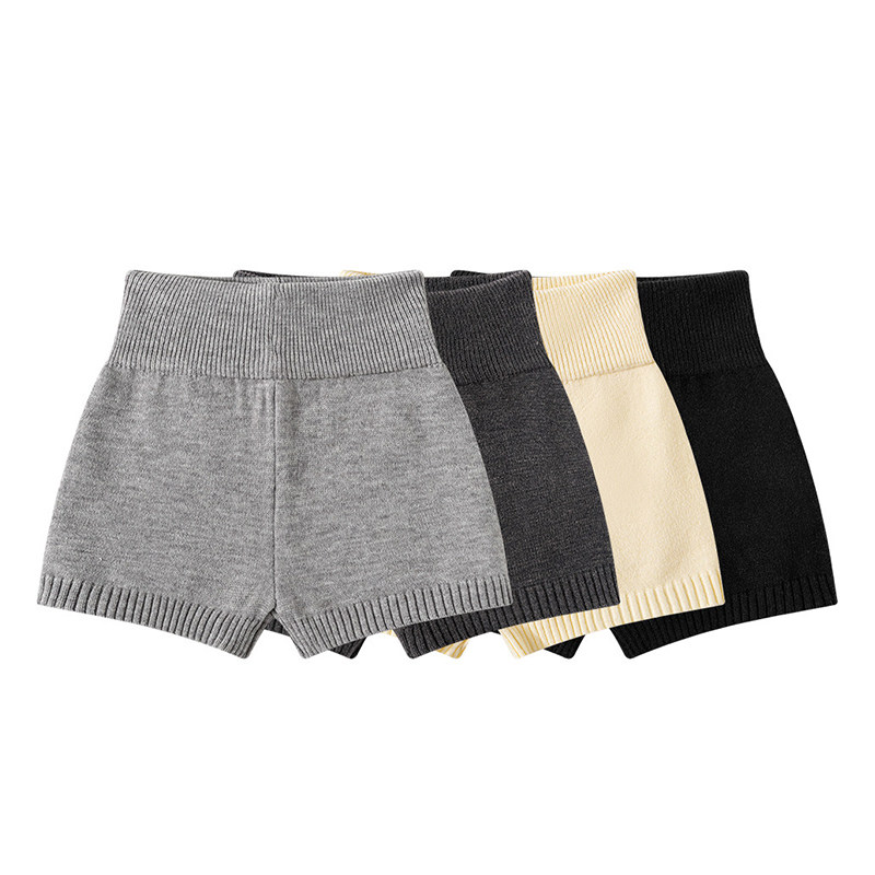 2025女装灰色冬季针织辣妹打底短裤秋季显瘦高腰修身百搭休闲裤子,淘宝优惠券,粉丝福利购,淘宝优惠卷