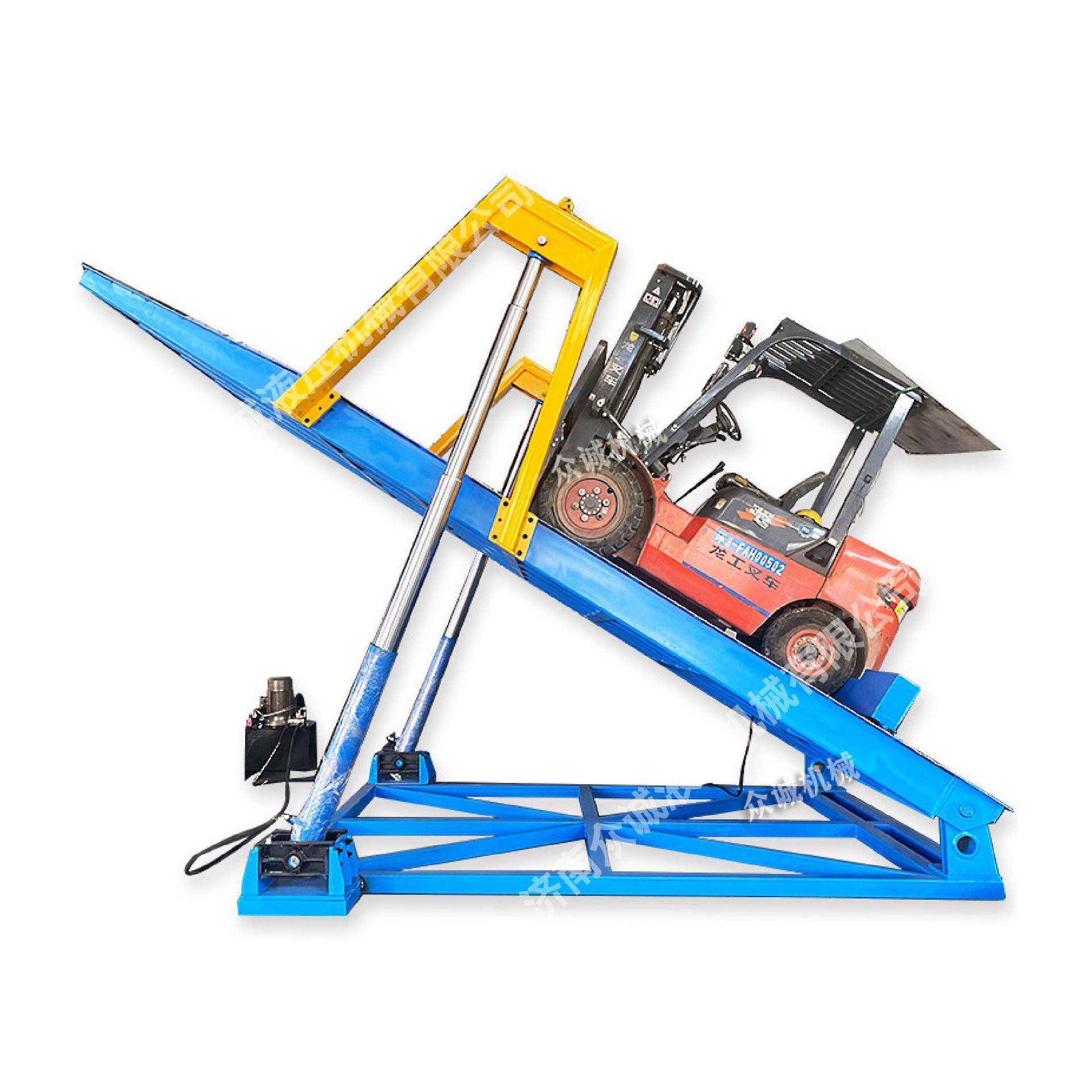 物流快递半挂车卸货平台快递卸车机电动液压仓储物流箱货装卸台,淘宝优惠券,粉丝福利购,淘宝优惠卷