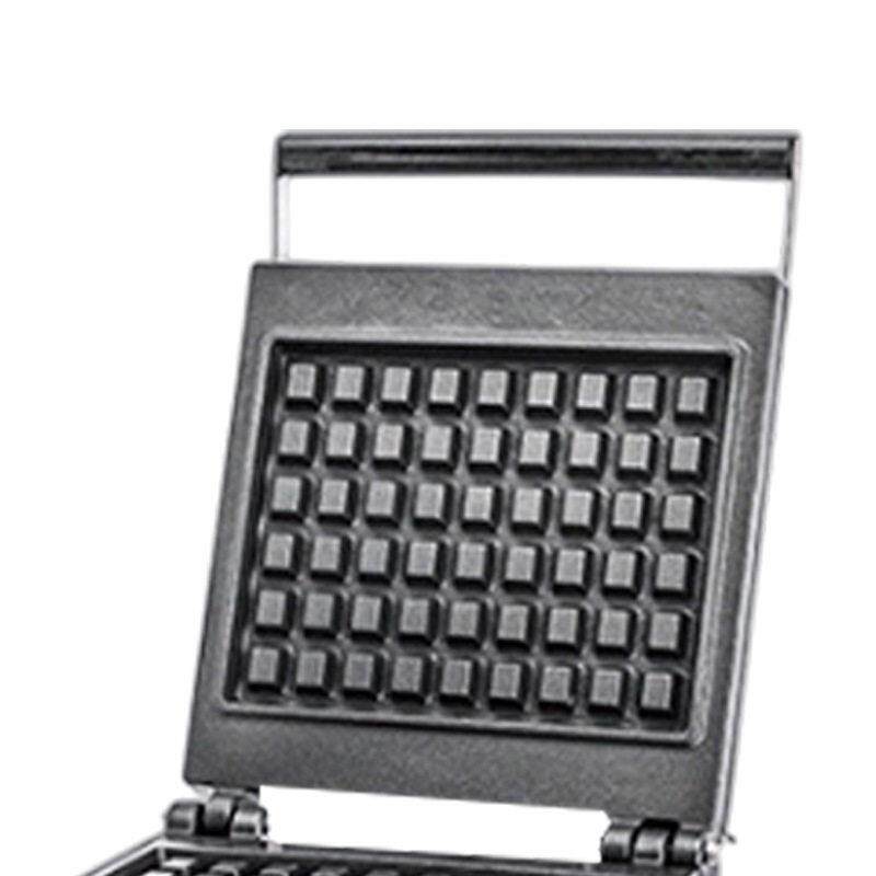 Head waffle machine 2026 new commercial electric heating waffle machine square crepe machine stainless steel electric baking pan