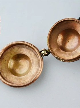 手工藏式十字金刚杵吉祥结嘎乌盒吊R坠螺丝扣民族风