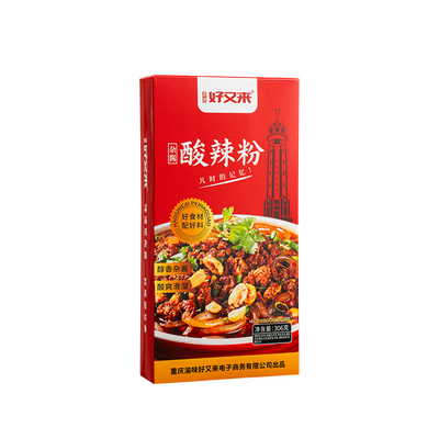 渝味好又来即食重庆杂酱酸辣粉