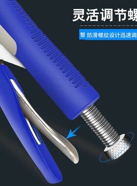 大力钳c型钳子大开口多功能大力夹钳万用压力钳宽口木工固定工具