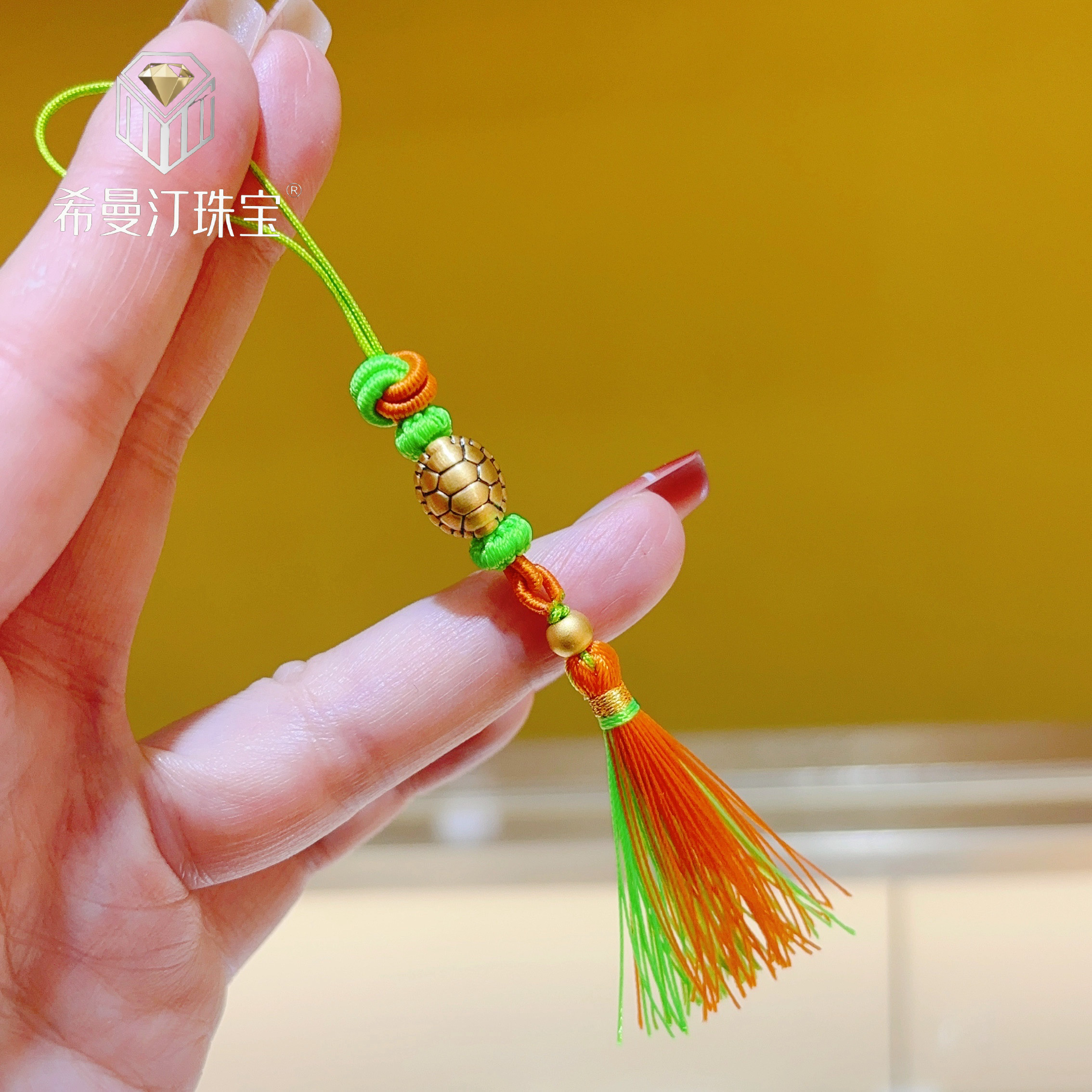 希曼汀黄金龟壳手机挂件足金999富甲天下招财富甲一方送男女礼物,淘宝优惠券,粉丝福利购,淘宝优惠卷