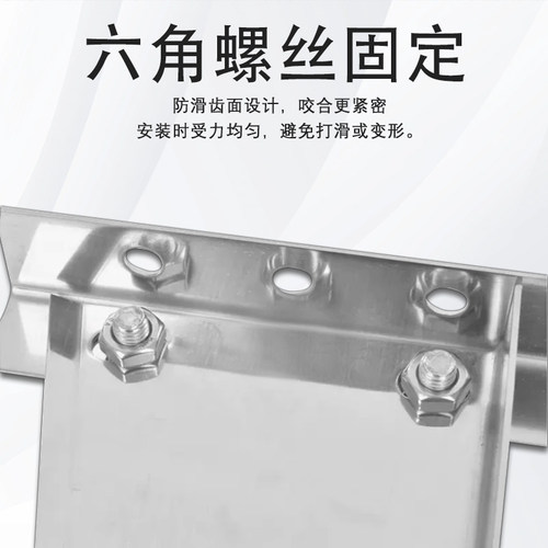 通用空调外机支架加厚热镀锌室外机托架空调1p1.5匹2p3匹空调架子 - 图2
