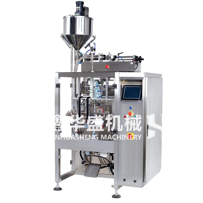 全自动包装机 1kg大克重液体膏体蛋黄酱海鲜酱火锅蘸料液体包装机 - 图3