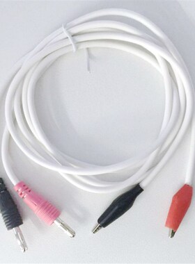 新讯工具鳄鱼夹式 万用表表笔  稳压电源输出线 鳄鱼夹输出线10A