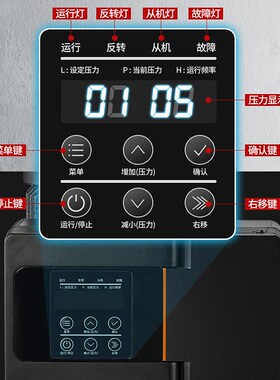 变频增压泵大流量380V立式GD管道泵酒店循环水泵全自动恒压供水泵