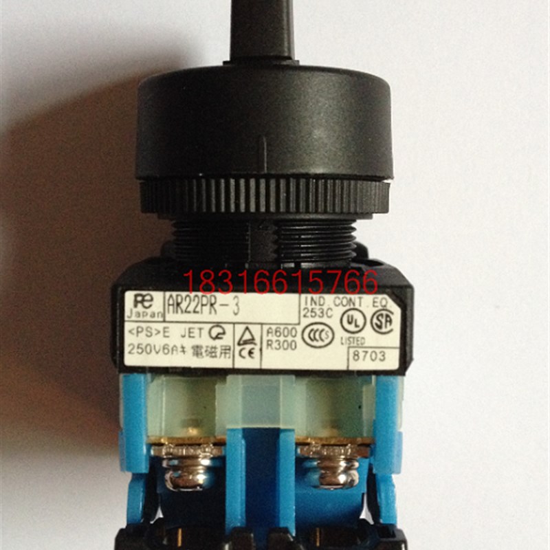 Fe富士3档选择开关AR22PR-3 AR22PR-311旋钮转换开关 - 图0
