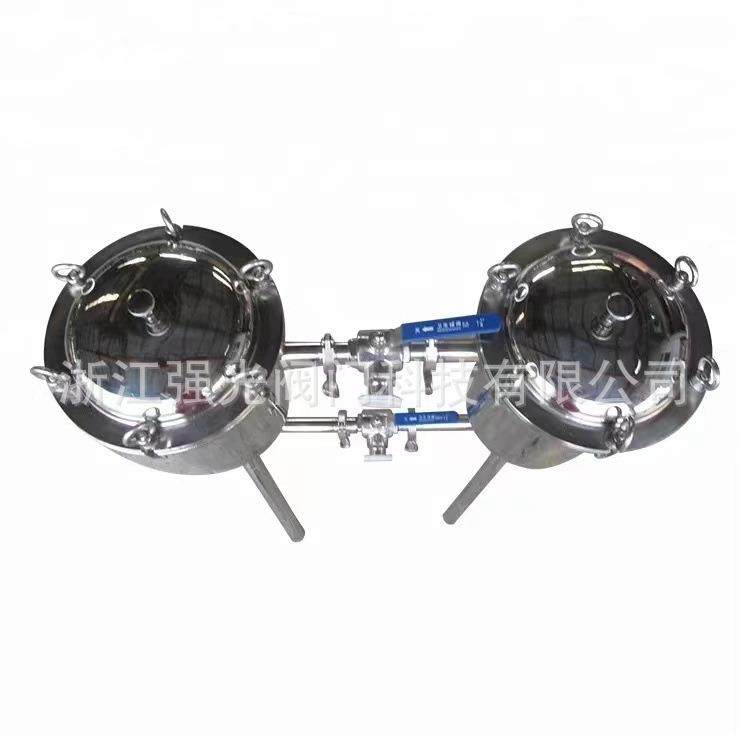 卫生级双联过滤器，中药液、明胶、口服液、药酒、食用油过滤器,淘宝优惠券,粉丝福利购,淘宝优惠卷