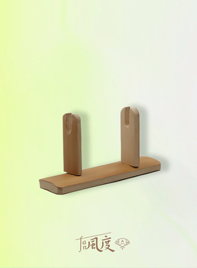 Fn风度扇架扇子装饰物抖音压力中式现代创意金属立体高低