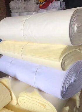 白坯布 白布料服装立裁白胚布 涤棉纯棉白布漂白全棉扎染画布包邮