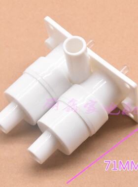 包邮饮水机管线机配件水龙头开关连体双机械球阀水嘴冷热按键阀门