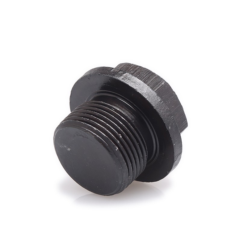 油堵螺丝细牙 外六角油塞镀锌金属堵头英制油底壳放油螺丝G1/8m26 - 图2