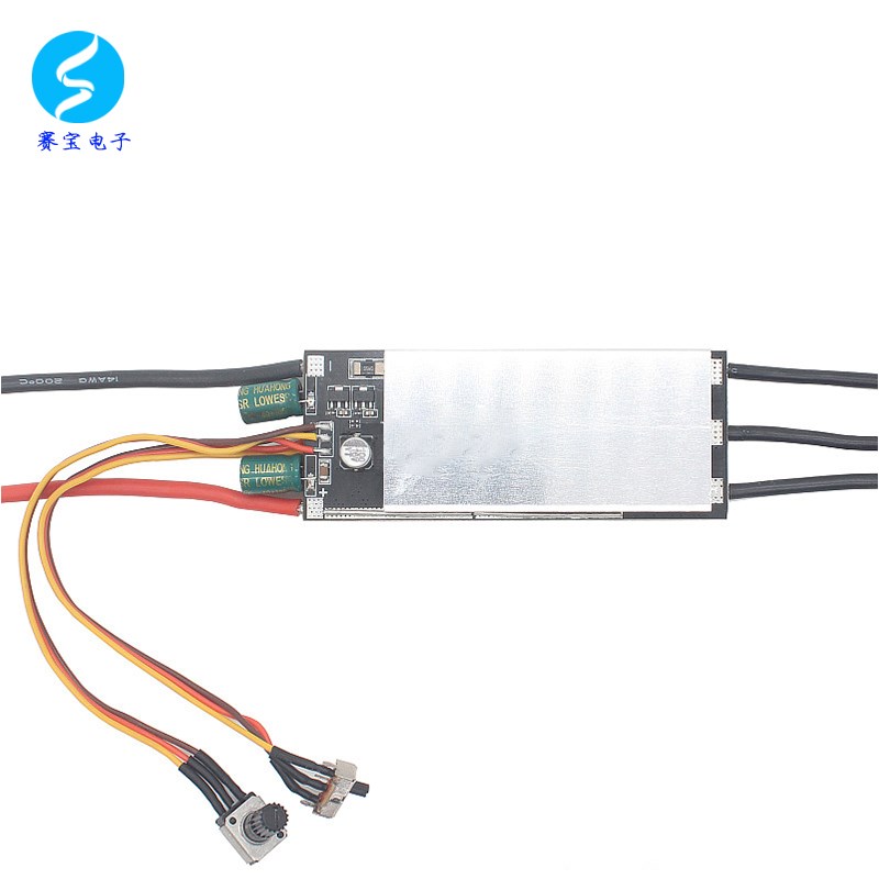 12V24V大功率1000W三相驱动0-5VPLC高速BLDC无刷电调气水泵风机 - 图2