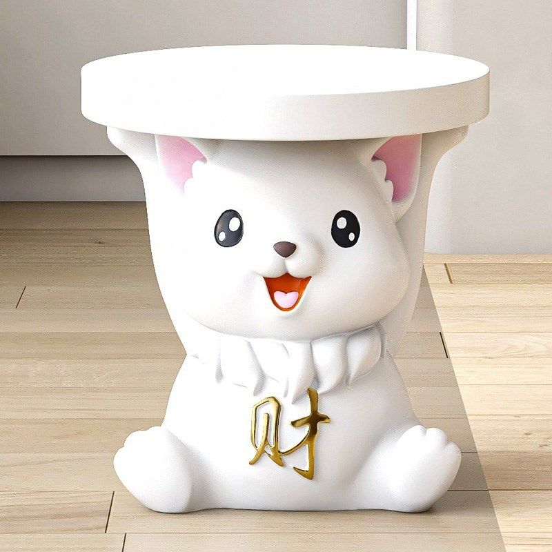 卡通入户玄关换鞋凳落地家居饰品客厅沙发旁床头柜小矮凳脚凳,淘宝优惠券,粉丝福利购,淘宝优惠卷