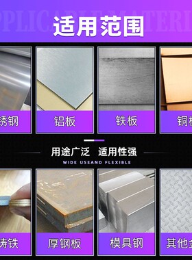 合金开孔器不锈钢厚铁板专用金属扩孔器钢板铝模铁皮钻头打孔神器