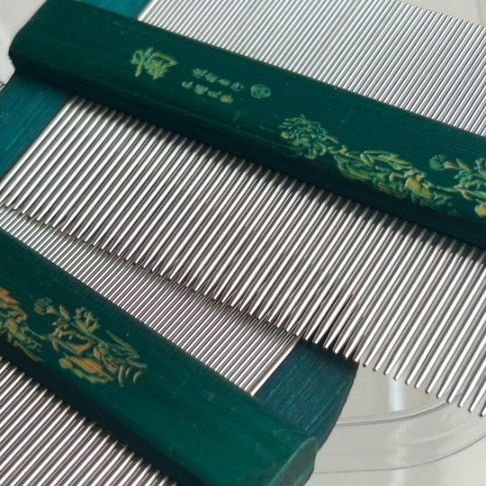 钢针）加密虱子梳不锈钢针篦子儿童刮头篦梳虱卵头皮屑超密细齿梳