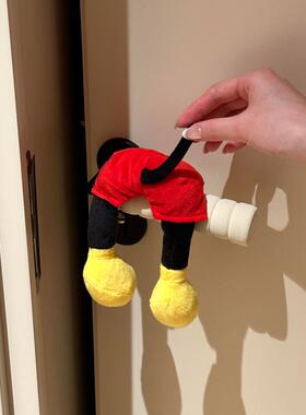 新家的100个快递 | 米奇屁屁门把手装饰家居摆件可爱卧室门把护套