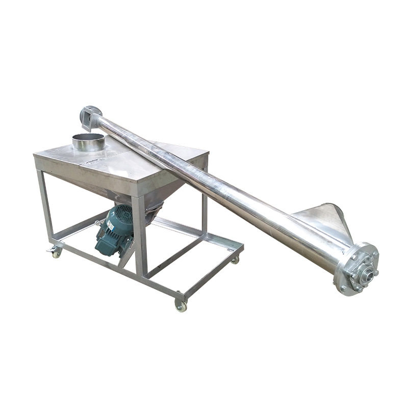 厂家供应移动式不锈钢螺旋上料机全自动面粉颗粒小型提升机输送机,淘宝优惠券,粉丝福利购,淘宝优惠卷