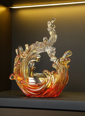 入门玄关风生水起收纳摆件现代客厅电视柜办公室高档装饰乔迁礼品