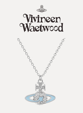 土星星星项链高级感轻奢锁骨链