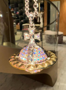 西太后圣诞节限定爆款orb项链！