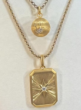 罗云熙同款永恒印记星空项链