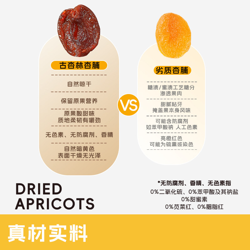 古杏林山西阳高杏脯杏肉杏干无核果脯蜜饯酸甜追剧露营零食150g,淘宝优惠券,粉丝福利购,淘宝优惠卷
