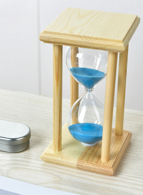 时间沙漏计时器3/15/30/60分钟礼物刷牙儿童防摔创意实用个性摆件