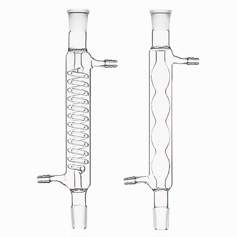 玻璃直形冷凝管球形冷凝管蛇形冷凝管200/300/400/500/600 包邮 - 图0