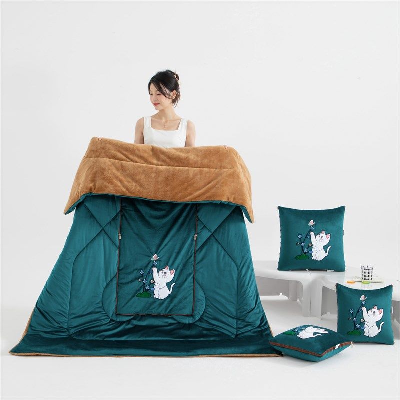 二合一抱枕被子两用汽车高级冬天加厚加绒折叠午休被车用枕头毯子,淘宝优惠券,粉丝福利购,淘宝优惠卷