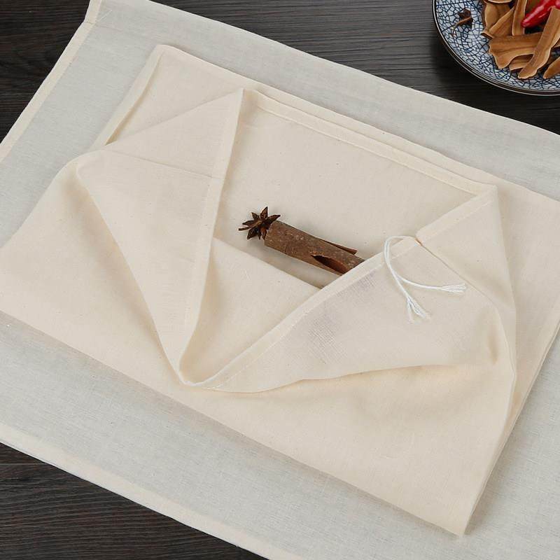 大号20个30*40纯棉中药袋煲汤纱布袋卤料包调料隔渣过滤袋煎药袋,淘宝优惠券,粉丝福利购,淘宝优惠卷