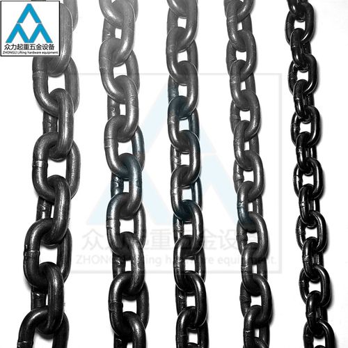 工程板翻渣土自卸车翻斗货汽车后门高强度配件挂链加粗锰钢链条子 - 图1