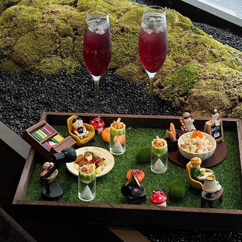 酒吧创意实木托盘家用客厅复古盘零食盘精致高级感水果盘下午茶盘 - 图3