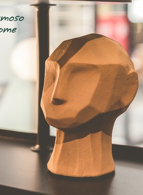 卡迪娅家居人物雕塑陶瓷客厅家居饰品桌面创意乔迁新居样板间