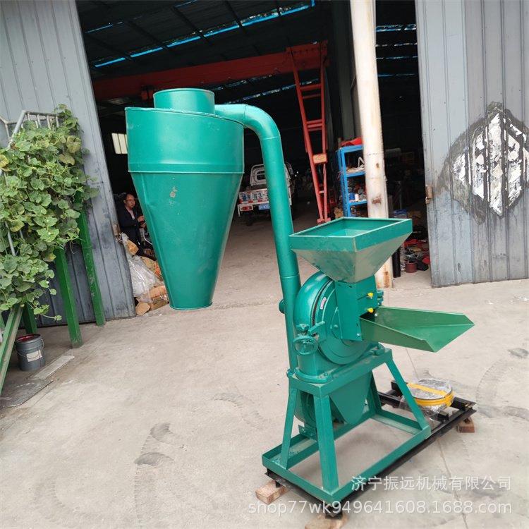 家用玉米齿盘粉碎机电动粮食磨面机高粱精细饲料碎草机 - 图0