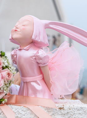 稀奇艺术向京我看到了幸福公主心客厅雕塑摆件乔迁生日礼物