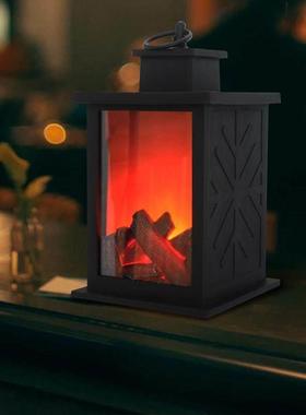 彷真电子火焰氛围灯乔迁之喜火炉进宅火盆搬家仪式用品入户摆件喜