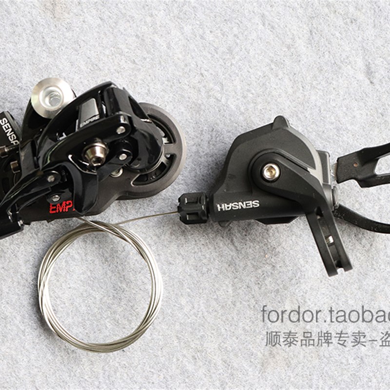 顺泰2X11速22速平把q公路451折叠车山地自行车指拨前拨后拨变速器 - 图0